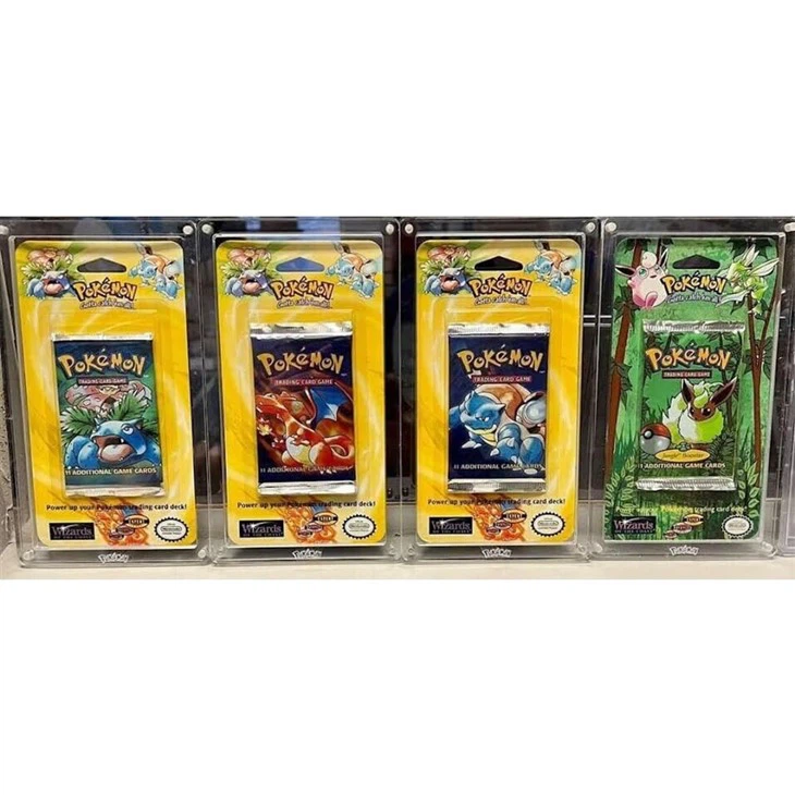 WOTC Pokemon Acrylic Blister Pack Display Case